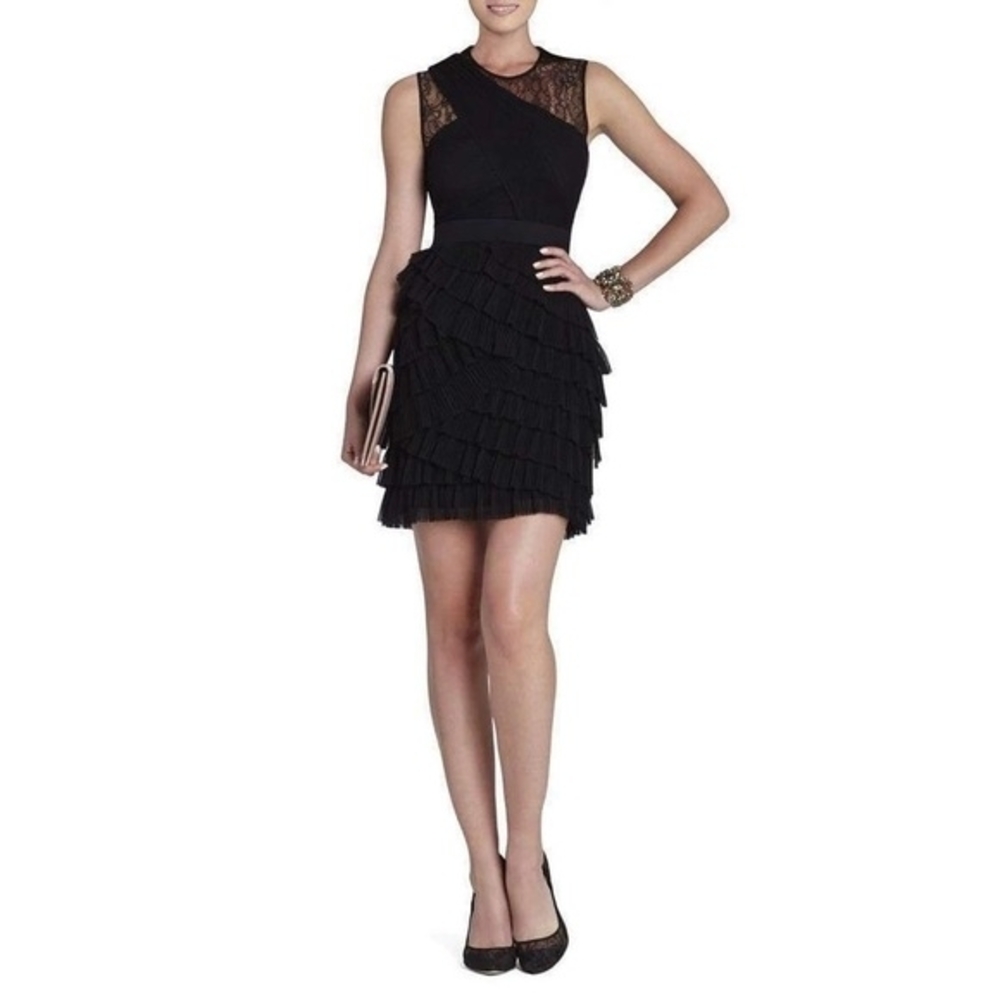 BCBGMaxAzria Jaya Black Mini Dress